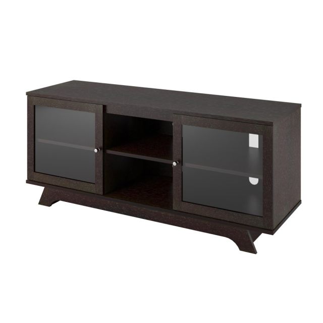 Ameriwood Home Englewood Fiberboard TV Stand For Flat-Panel TVs Up To 55in, Espresso MPN:1222012PCOM