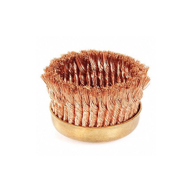 Nonsparking Knot Wire Cup Brush 6 In. CB-60-KT Sanding Accessories