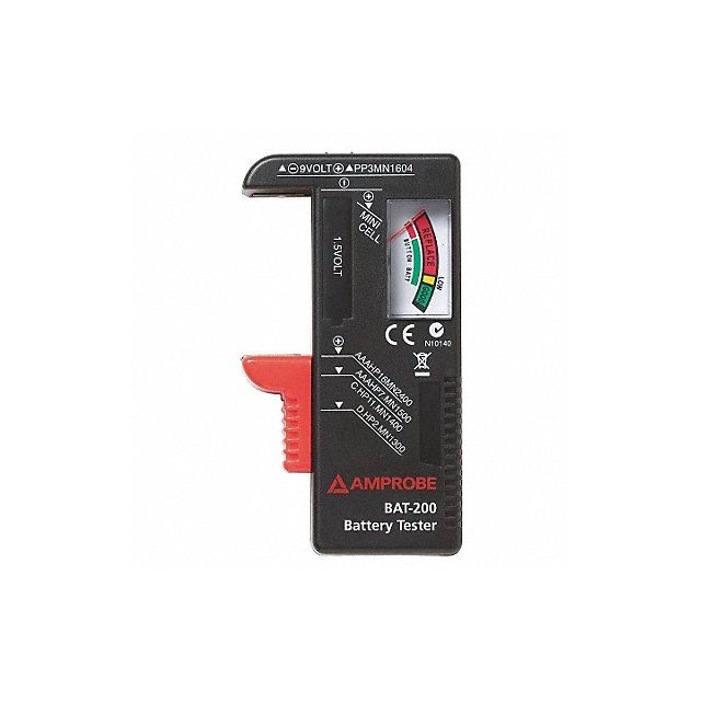 Battery Tester 9V AA AAA C and D Cell BAT-200 Vehicle Diagnostic Scanners