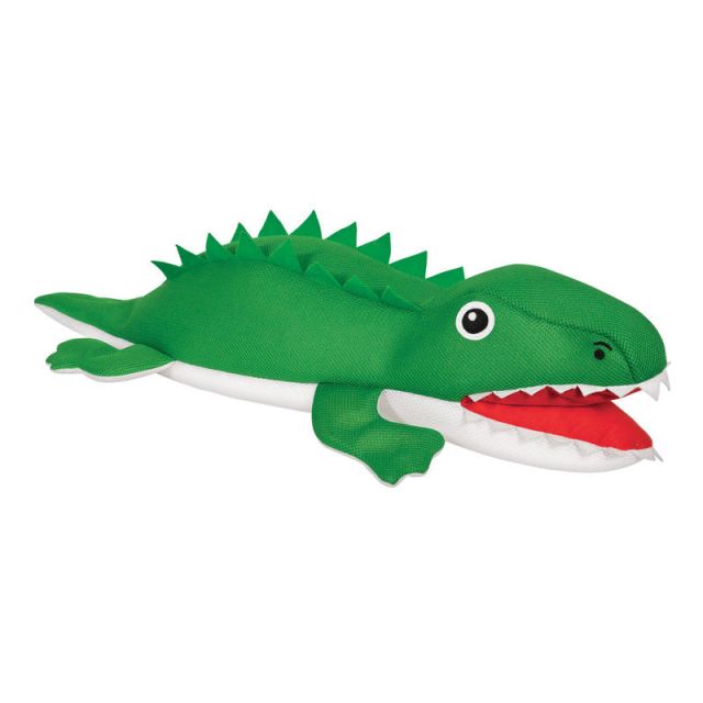 Amscan Floating Alligator Pool Toy, 9inH x 18-1/2inW x 33inW, Green (Min Order Qty 3) MPN:3900135