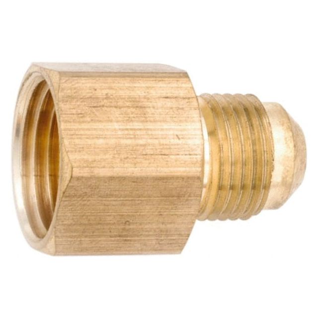Lead Free Brass Flared Tube Connector: 1/4