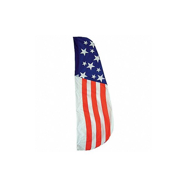 US Feather Flag 2x8 Ft Nylon MPN:925