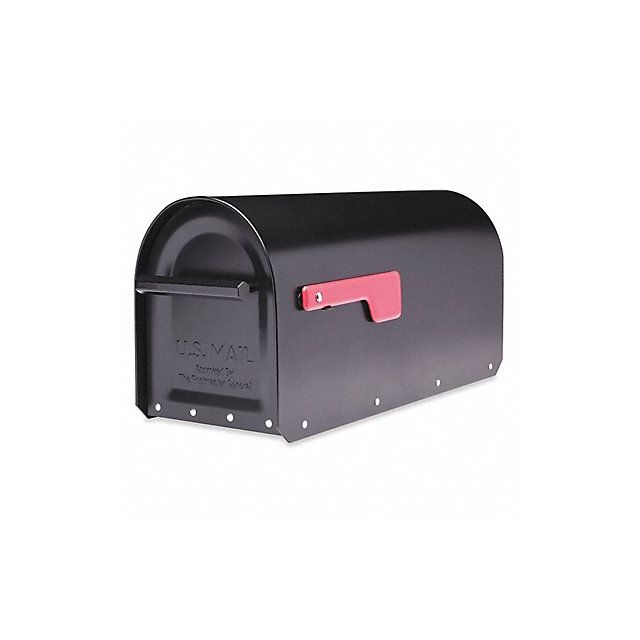 Mailbox 1 Door Black 20-51/64 H MPN:5560B-R-10