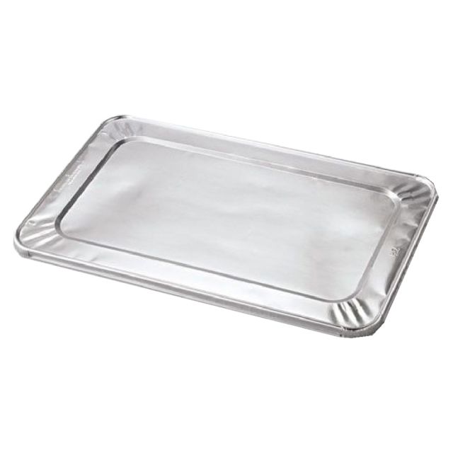 Handi-Foil Steam Table Pan Foil Lids, Full-Size, 20 13/16in x 12in, Aluminum, Case Of 50 MPN:2050-45-50