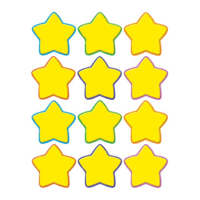 Teacher Created Resources Mini Accents, Stars, Yellow, Pack Of 36 (Min Order Qty 9) MPN:TCR5130