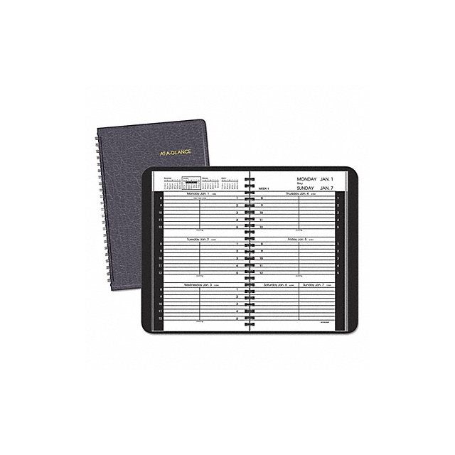 Planner 4-7/8 x 8 Simulated Leather MPN:70-075-05