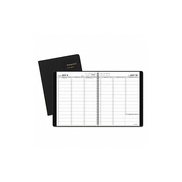 Appointment Book Black 8-1/4 x 10-7/8 MPN:70-957-05