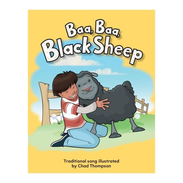 Teacher Created Materials Big Book, Black Sheep, Pre-K - Grade 1 (Min Order Qty 2) MPN:100236
