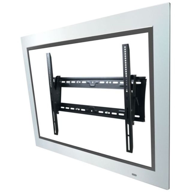 Atdec TH tilt angle wall mount - Loads up to 200lb - VESA up to 800x500 - 2.85in profile - 15 deg. tilt - Theft resistant design - Three display height settings - Adustable horizontal position - All mounting hardware included MPN:TH-3070-UT