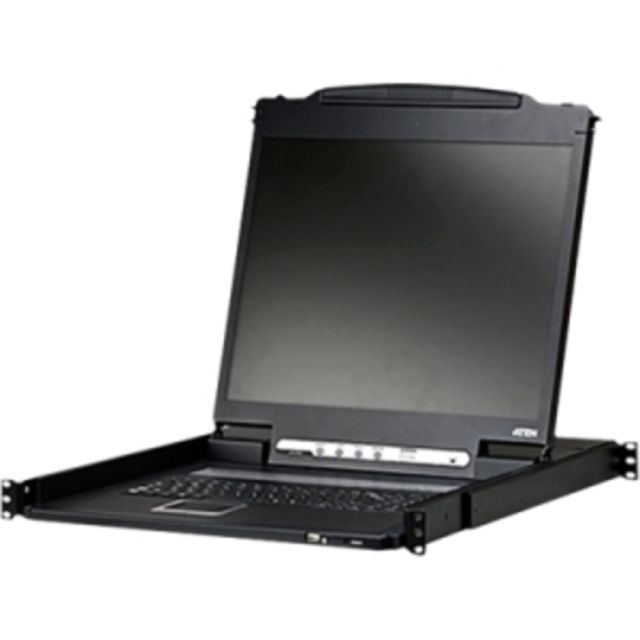 ATEN CL3000N Rack Mount LCD-TAA Compliant - 1 Computer(s) - 19in - 1280 x 1024 - 2 x PS/2 Port - 3 x USB - Mouse MPN:CL3000N