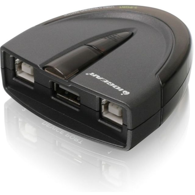 Iogear GUB231 2-Port USB 2.0 Automatic Printer Switch (Min Order Qty 2) MPN:GUB231