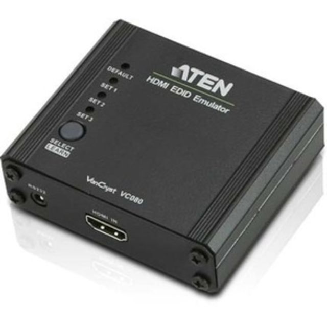 ATEN VC080 - EDID reader / writer - HDMI - for P/N: VE1812-AT-E, VE811T-AT-E, VE8952R-AT-E, VE8952T-AT-E MPN:VC080
