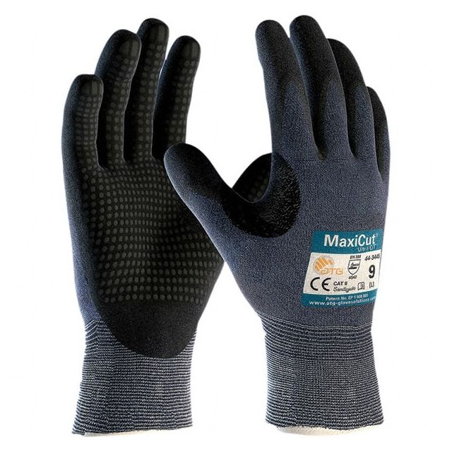 Cut, Puncture & Abrasive-Resistant Gloves: Size XS, ANSI Cut A3, ANSI Puncture 2, Nitrile, Engineered Yarn MPN:44-3445/XS