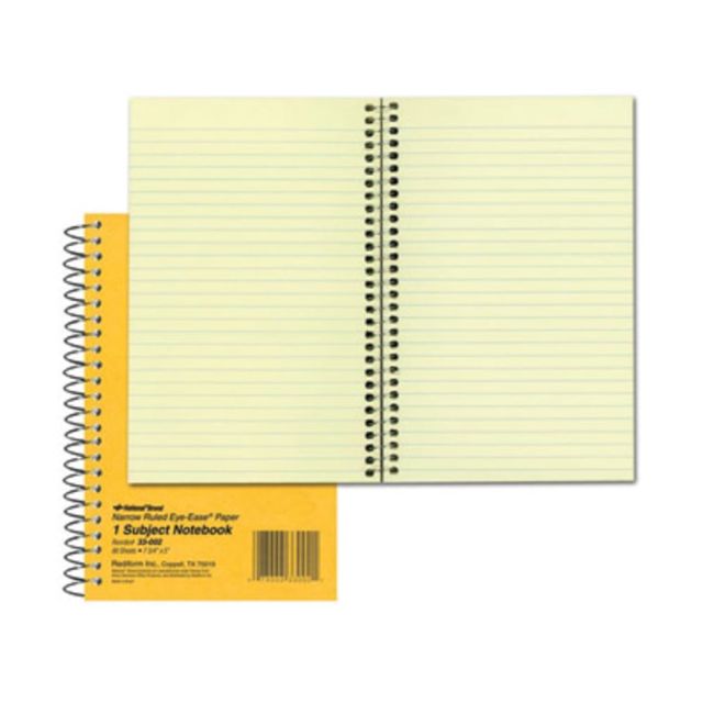 Rediform Brown Board Notebook, 5in x 7-3/4in, 1 Subject, 80 Sheets, Brown (Min Order Qty 17) MPN:33002
