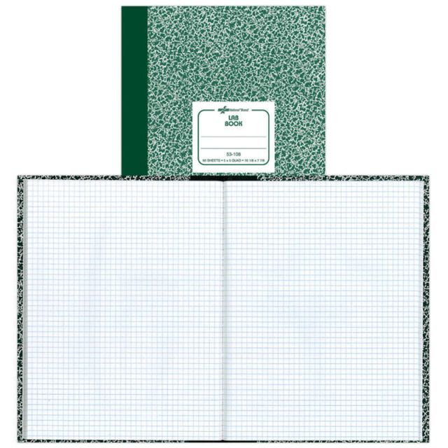 Avery Quadrille Laboratory Notebook, 7 7/8in x 10 1/4in, Quadrille Ruled, 60 Sheets (Min Order Qty 7) MPN:53108
