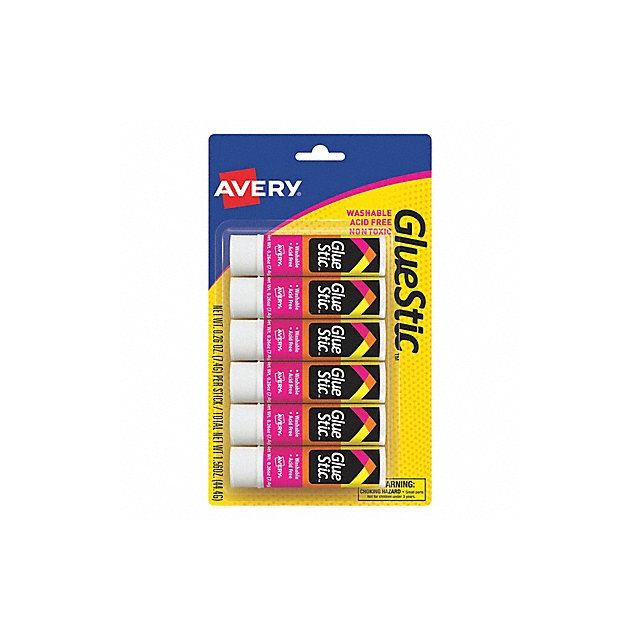 Glue 0.26 oz Stick Container PK6 MPN:98095