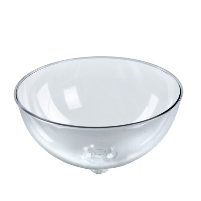 Azar Displays Plastic Bowl Display, 7inH x 14inW x 14inD, Clear (Min Order Qty 3) MPN:700906