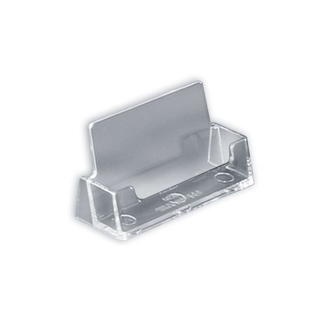 Azar Displays Business And Gift Card Holders, Horizontal, 2inH x 3-5/8inW x 1.5inD, Clear, Pack Of 10 (Min Order Qty 3) MPN:252010
