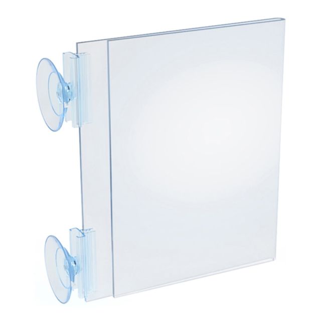 Azar Displays Vertical/Horizontal Sign Frames With Suction Cups, 5in x 7in, Pack Of 10 Displays MPN:106681
