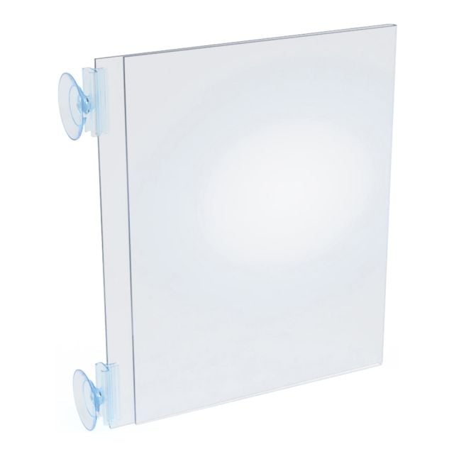 Azar Displays Vertical/Horizontal Sign Frames With Suction Cups, 8-1/2in x 11in, Pack Of 10 Frames MPN:106688