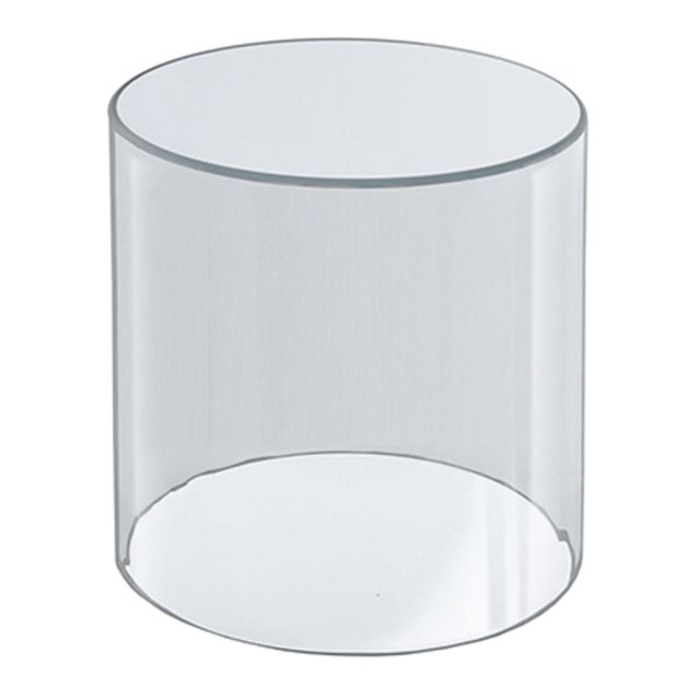 Azar Displays Acrylic Cylinder, Small Size, 6in x 4in,  Clear (Min Order Qty 2) MPN:556406