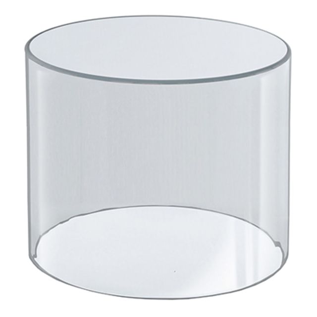 Azar Displays Acrylic Cylinder, Small Size, 6in x 6in, Clear (Min Order Qty 2) MPN:556605