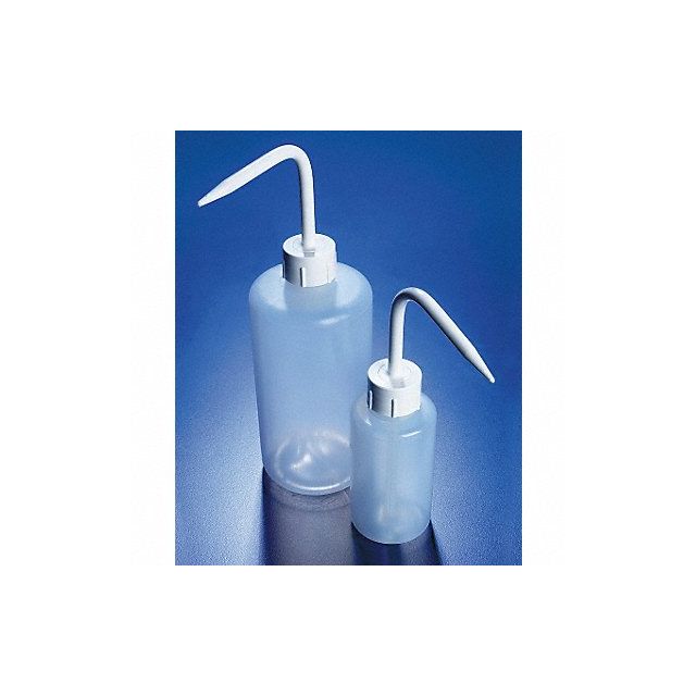 Wash Bottle 500mL Std Spout Plastic PK5 MPN:506705-0500