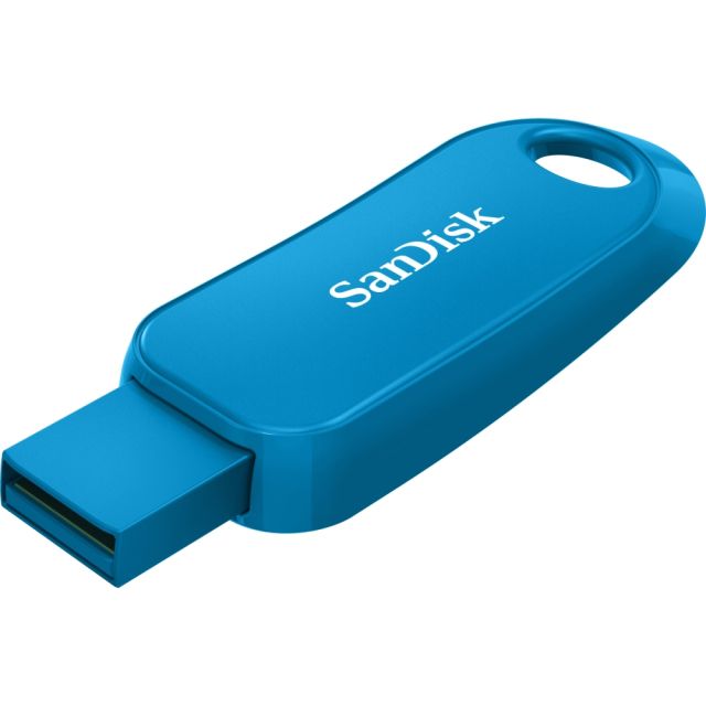 SanDisk Cruzer Snap USB Flash Drive, 32GB, Blue, SDCZ62-032G-A4B (Min Order Qty 2) SDCZ62-032G-A4B