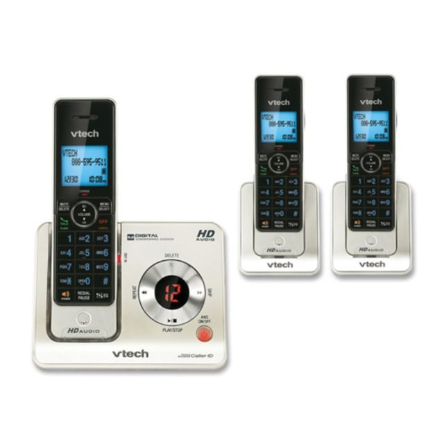 VTech LS6425 DECT 6.0 Cordless Phone With Digital Answering System MPN:LS6425-3