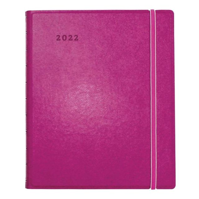 Filofax Weekly Planner, 8-1/2in x 10-7/8in, Fuchsia, January To December 2022, C1811403 (Min Order Qty 2)