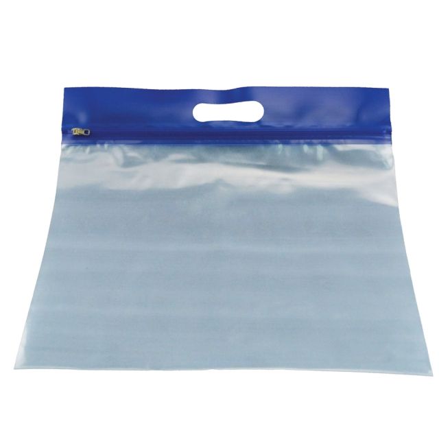 Bags of Bags ZIPAFILE Storage Bag, Blue, Pack of 25 MPN:BOBZFH1413BU