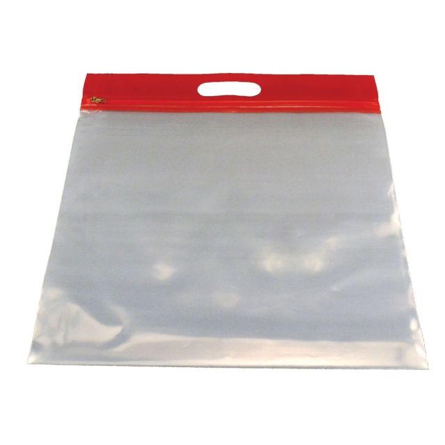 Bags of Bags ZIPAFILE Storage Bag, Red, Pack of 25 MPN:BOBZFH1413R