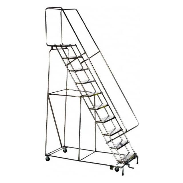 Aluminum Rolling Ladder: 4 Step MPN:A4SH30**