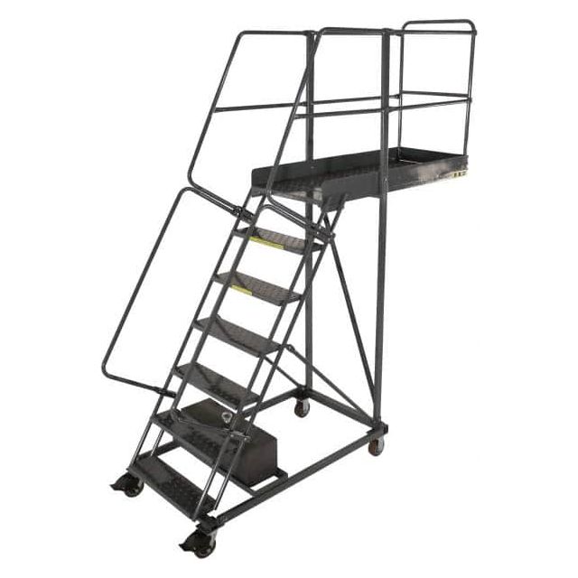 Steel Cantilever Rolling Ladder: 7 Step MPN:CL-7-14