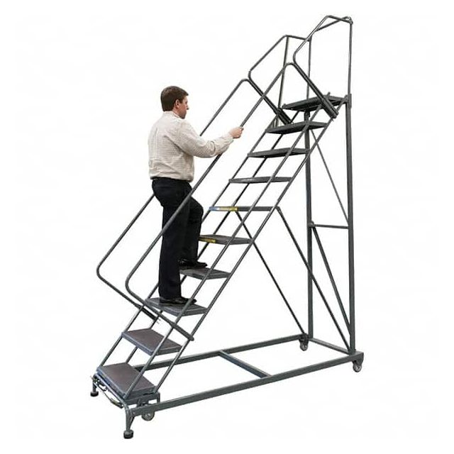 12-Step Steel Step Ladder: 153