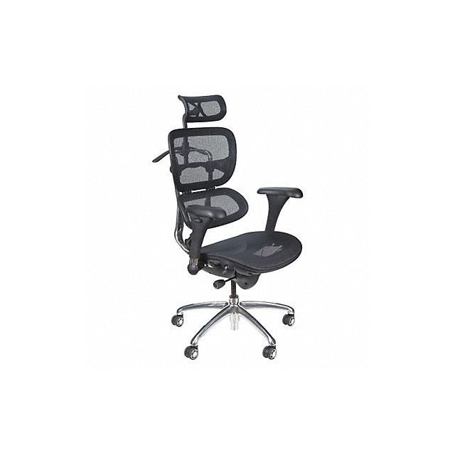 Task Chair Mesh Black 18 to 21 Seat Ht MPN:34729