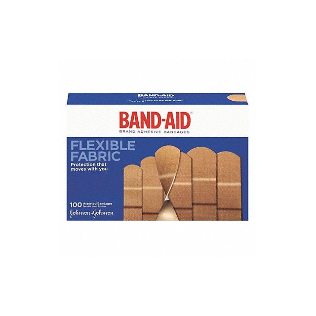 Bandages Flexible Assorted 100 PK100 MPN:11507800