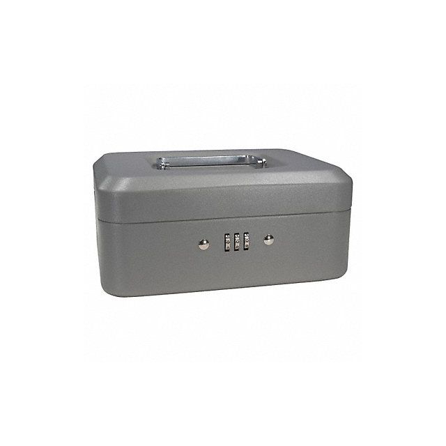 Cash Box Compartments 4 2-1/4 in H MPN:CB11784