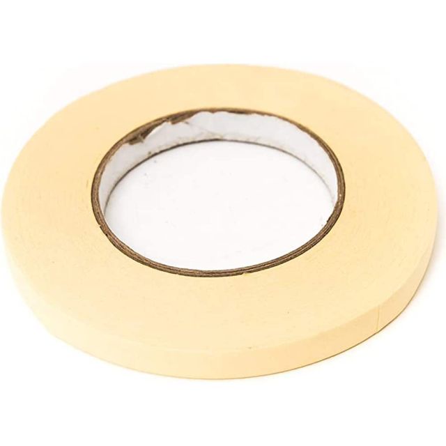 High Temperature Masking Tape: 60 yd Long, 7.6 mil Thick, Beige MPN:SWT-1/2