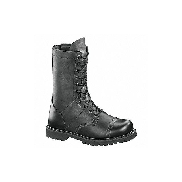 Boots 4M Black Front Lace/Side Zipper PR MPN:E02184