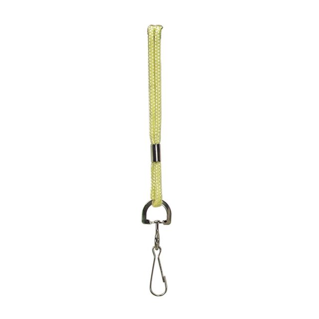 Baumgartens Lanyards, 38in, Yellow, Pack Of 24 (Min Order Qty 2) MPN:BAUM68907BN