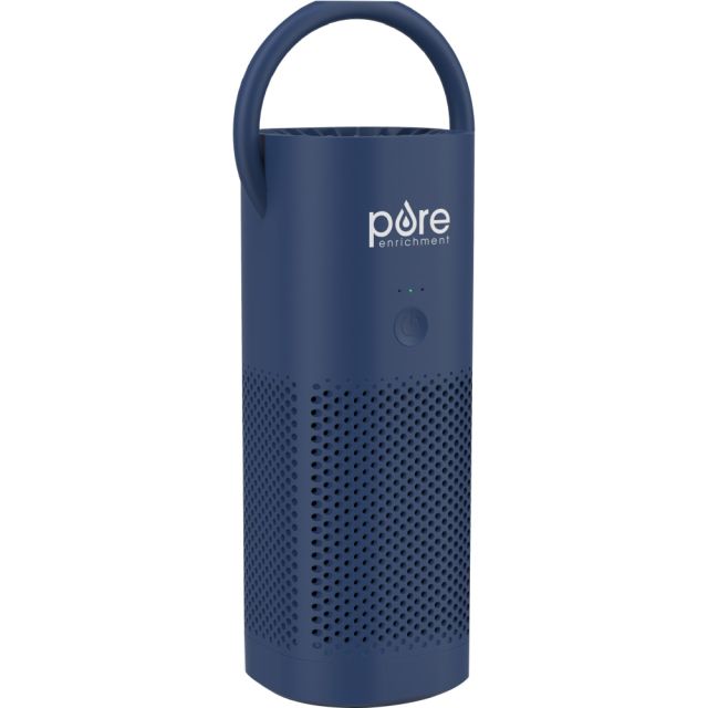 Pure Enrichment PureZone HEPA Mini Portable Air Purifier, 54 Sq. Ft. Coverage, Blue (Min Order Qty 2) MPN:PEPERSAP-B