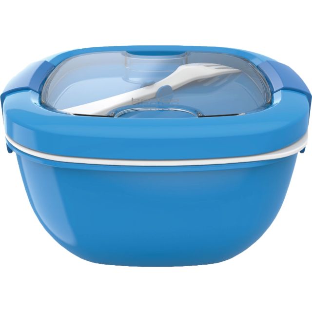 Bentgo Salad Lunch Container, 4in x 7-1/4in, Blue (Min Order Qty 4) MPN:BGOSAL-B