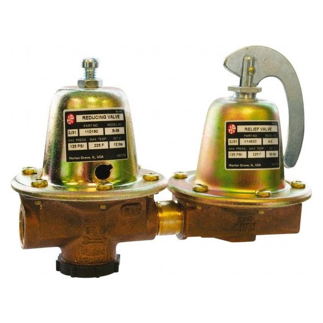 Dual Control Regulate and  Relief Valve: 1/2