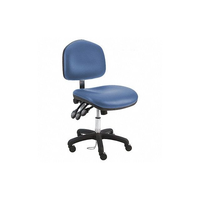 Ergonomic Chair Vinyl Blue MPN:WNS-DCRB-TLC-WW-BLUE