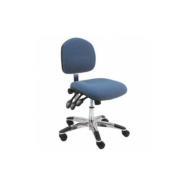Task Chair Fabric Blue 18 to 23 Seat Ht MPN:LAS-F-TLC-WW-BLUE