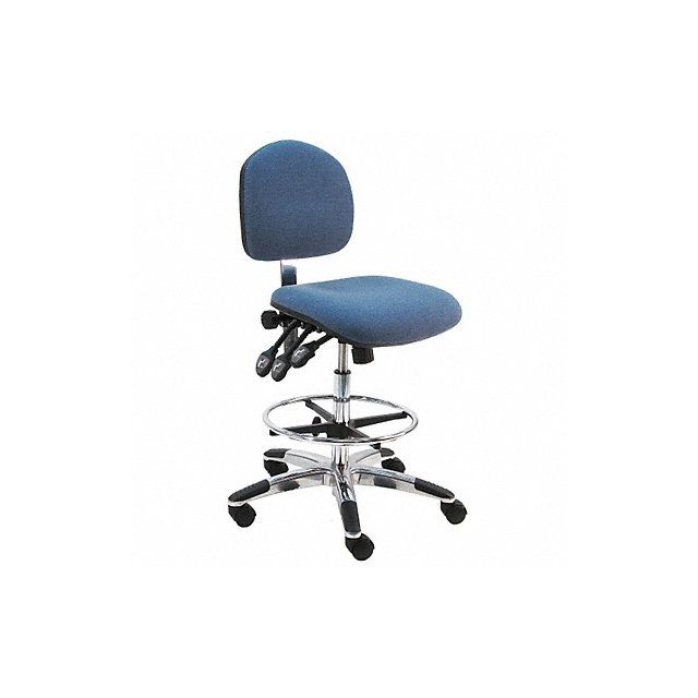 Task Chair Fabric Blue 21 to 31 Seat Ht MPN:LAT-FB-TLC-WW-BLUE