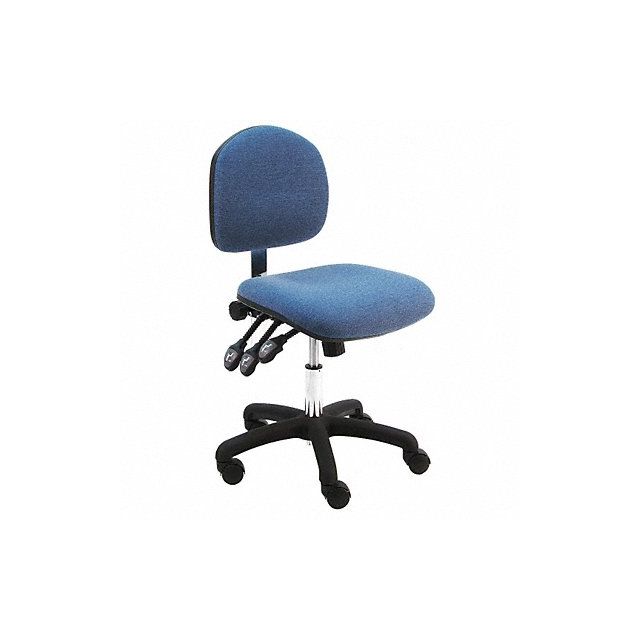 Task Chair Fabric Blue 17 to 22 Seat Ht MPN:LNS-F-TLC-WW-BLUE