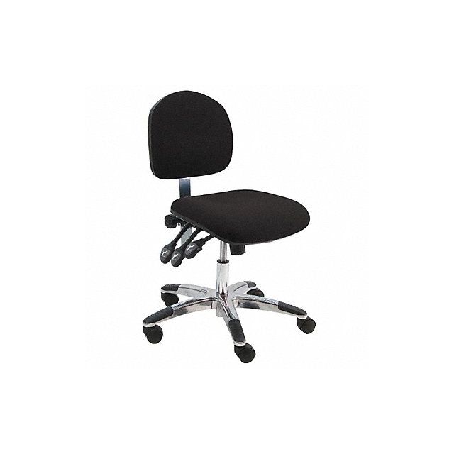 Task Chair Fabric Black 18-23 Seat Ht MPN:WAS-F-TLC-WW-BLACK