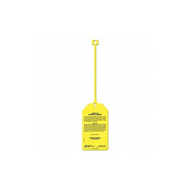 Safety Tag 13 in x 3 in Plastic MPN:USP20069